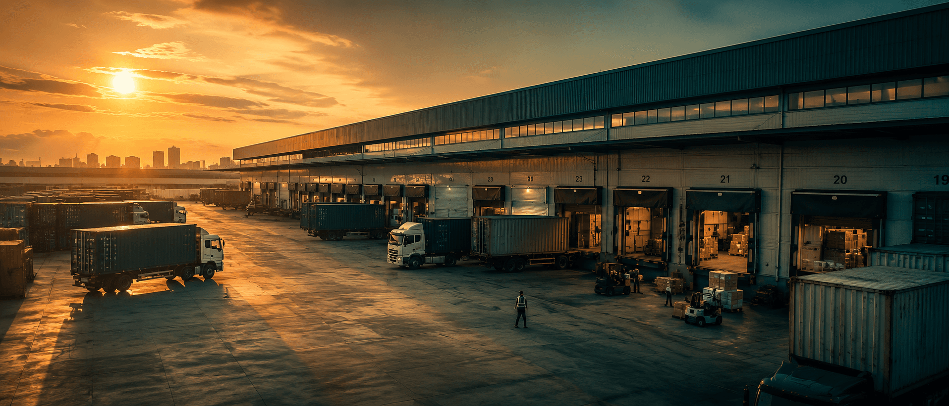 ECT distribution center and logistics operations